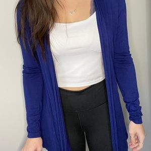 Blue Cardigan